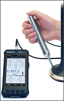 Leeb Testeur de dureté, USB 170-960HLD Haute précision Duromètre numérique  Duromètre Testeur de dureté Testeur de métaux Duromètre Testeur de dureté