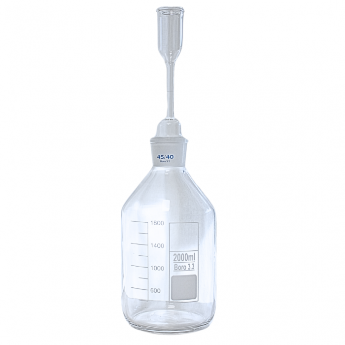 pycnomètre en verre capacité 2L 2000mL 3R