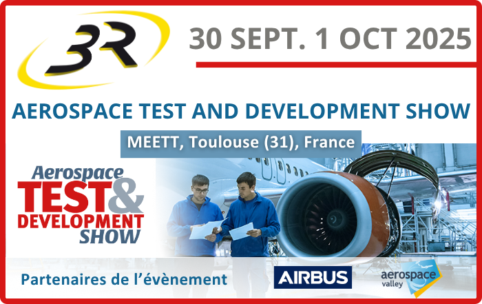 3r aerospace test show 2025 stand 401