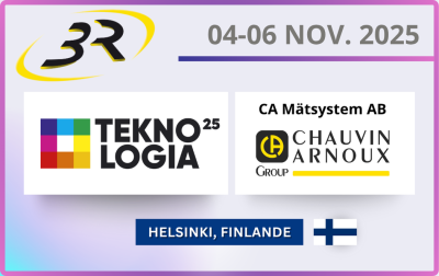 3R au salon teknologia 25 en Finlande à Helskinki