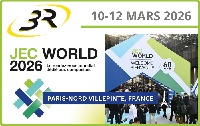 3R au JEC World 2026 salon composite essai matériaux